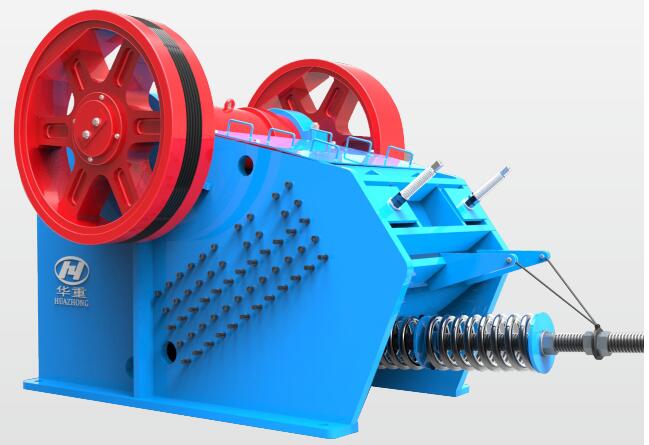 PEY系列液壓保護(hù)顎式破碎機(jī)產(chǎn)品3D圖-大華重工