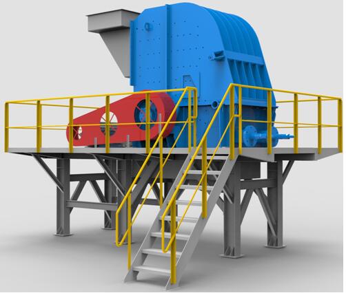 MF系列反擊式破碎機(jī)模塊破碎站