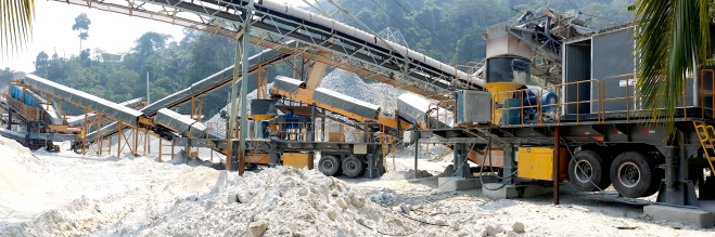 移動式破碎站讓城市環境不再受建筑垃圾的破碎