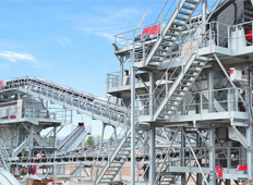 法國里昂：450t/h建筑用碎石骨料生產線