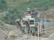 印度尼西亞450t/h建筑用骨料生產線