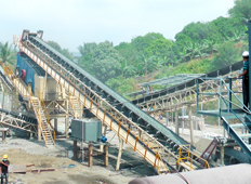 印度尼西亞：某公司300t/h建筑用骨料生產線