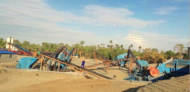 熱烈祝賀我公司在東帝汶砂石料生產線順利交付生產 02