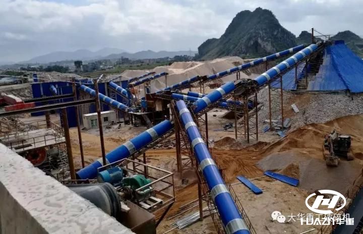 大華重工-南寧橫縣某石料廠生產線