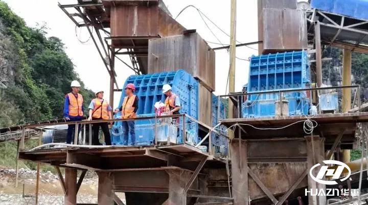 大華重工-南寧隆安某石場生產線