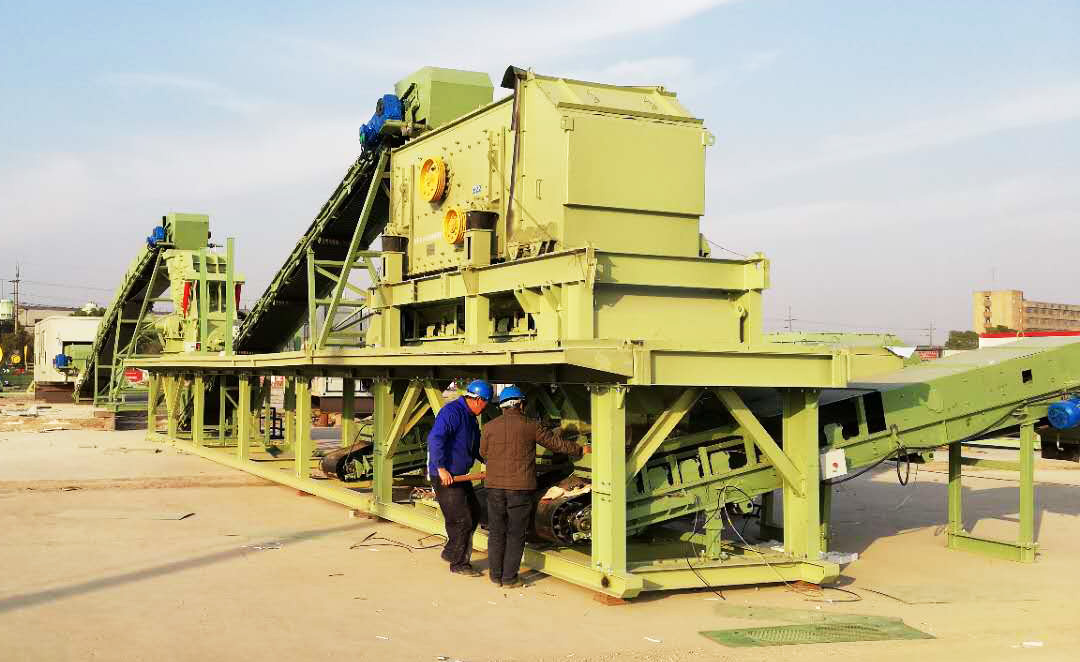 大華破碎機設備助建筑垃圾重新再利用