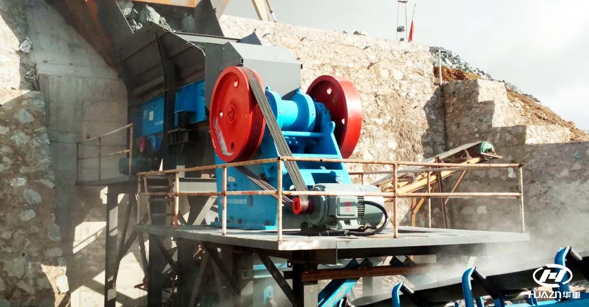 顎式破碎機生產線