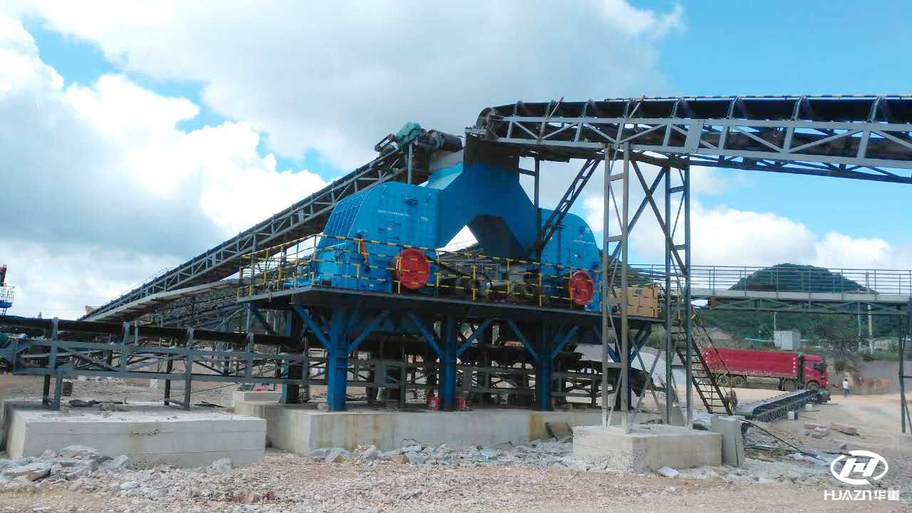 反擊破碎機應用現場