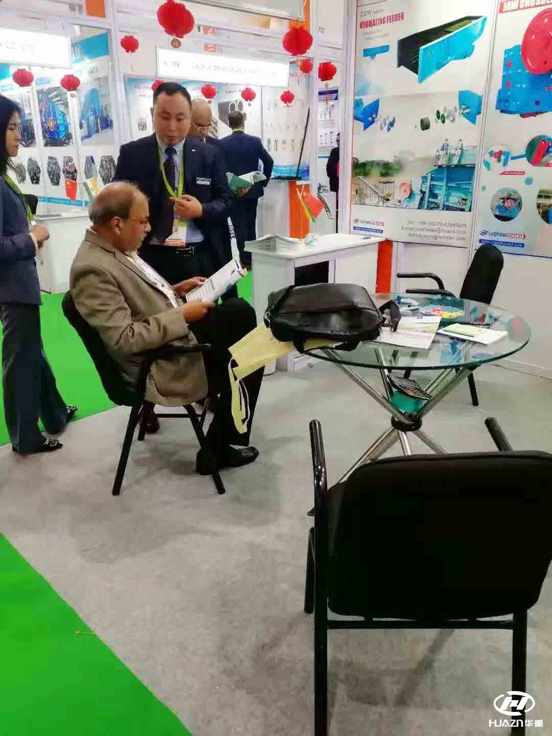 印度新德里展會帶您了解洛陽大華破碎機