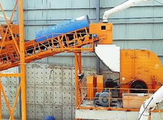 遼寧大連：300t/h混凝土攪拌站用砂石骨料生產(chǎn)線