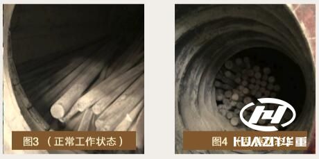 磨機(jī)出現(xiàn)漲肚、亂 棒現(xiàn)象