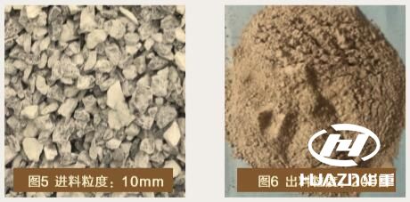 進(jìn)、出料粒度