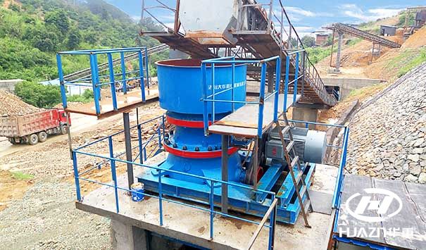 圓錐破碎機案例