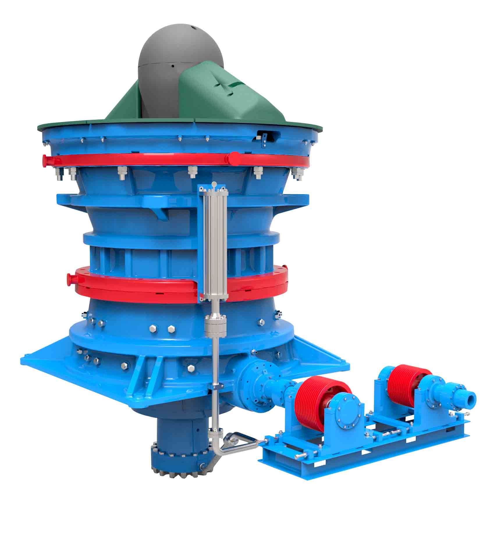 旋回破碎機的常見故障及檢修維護事項