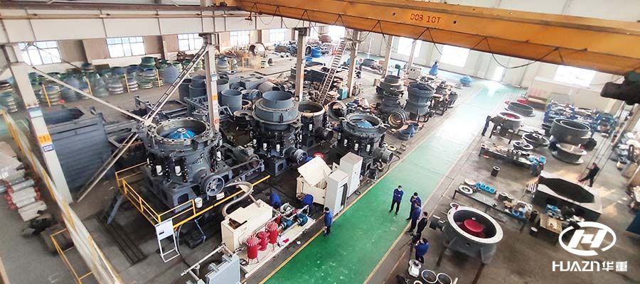 大華重工大型圓錐破碎機HPY800試機成功