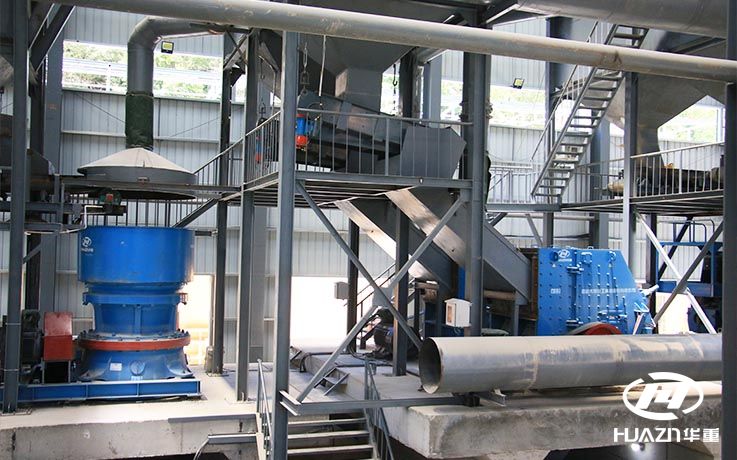 400t/h花崗巖生產線