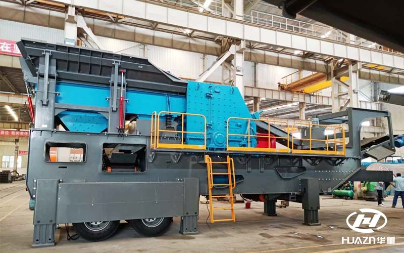 輪胎式反擊式移動碎石機