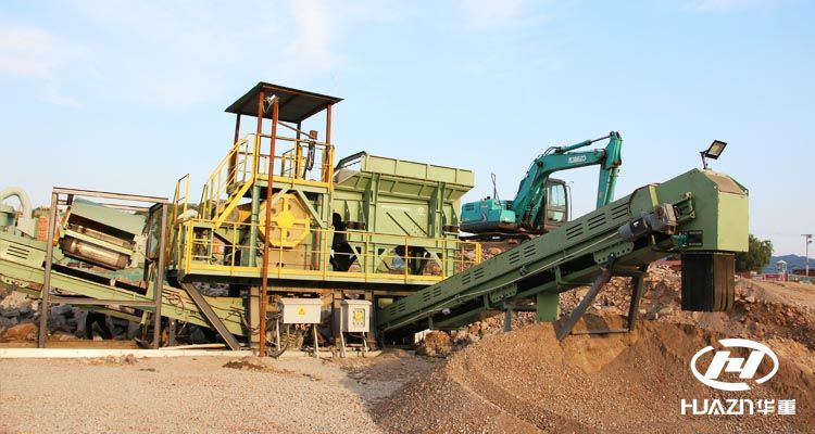 移動式砂石骨料生產線