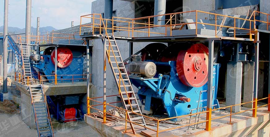 時產2000噸骨料生產線