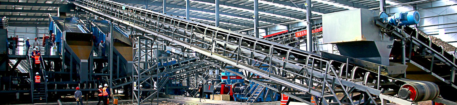 河南汝陽時產400噸EPC鵝卵石生產線