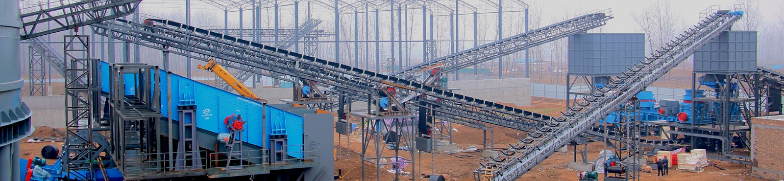 河南宜陽年產150萬噸EPC鵝卵石生產線項目