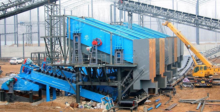 石頭破碎生產(chǎn)線