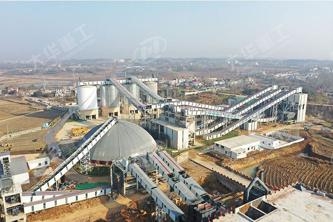 固始1500tph砂石骨料生產線