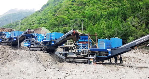 移動(dòng)制砂機(jī)