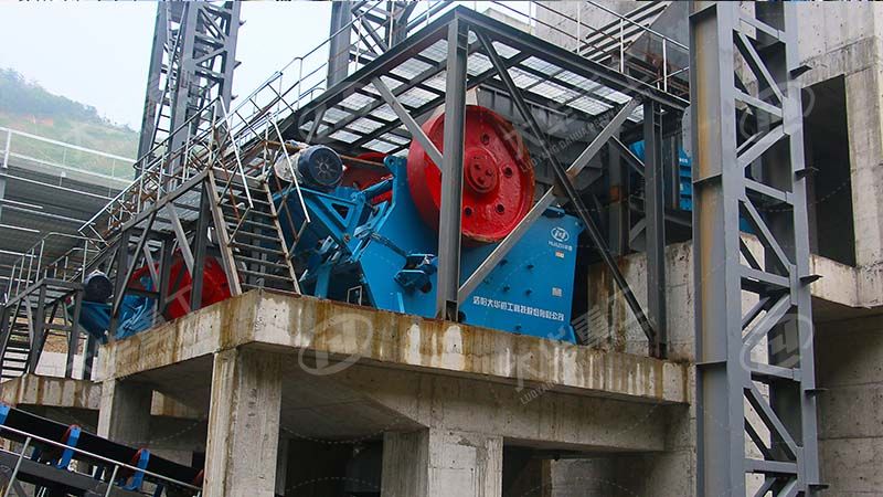 時產350噸鐵礦石生產線主要使用的設備