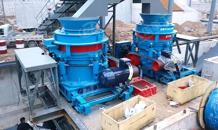 圓錐破碎機工作時進入鐵塊該如何處理