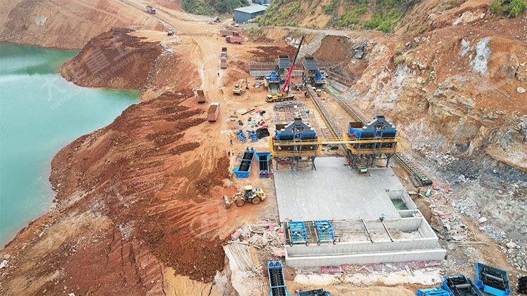 大華重工高性能裝備助力江西萍鄉(xiāng)制砂生產(chǎn)