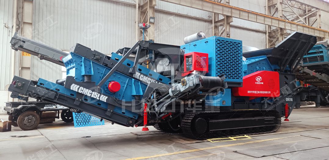 輪胎式碎石機行走在礦山行業尖端