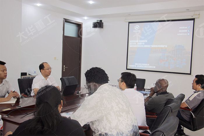 大華重工迎來非洲客戶，共謀合作新篇章