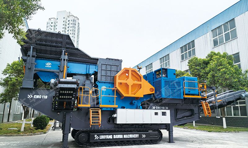 履帶式移動破碎機